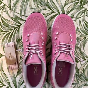 On Cloud 6 Women's Raspberry/White (bright pink) Sneakers